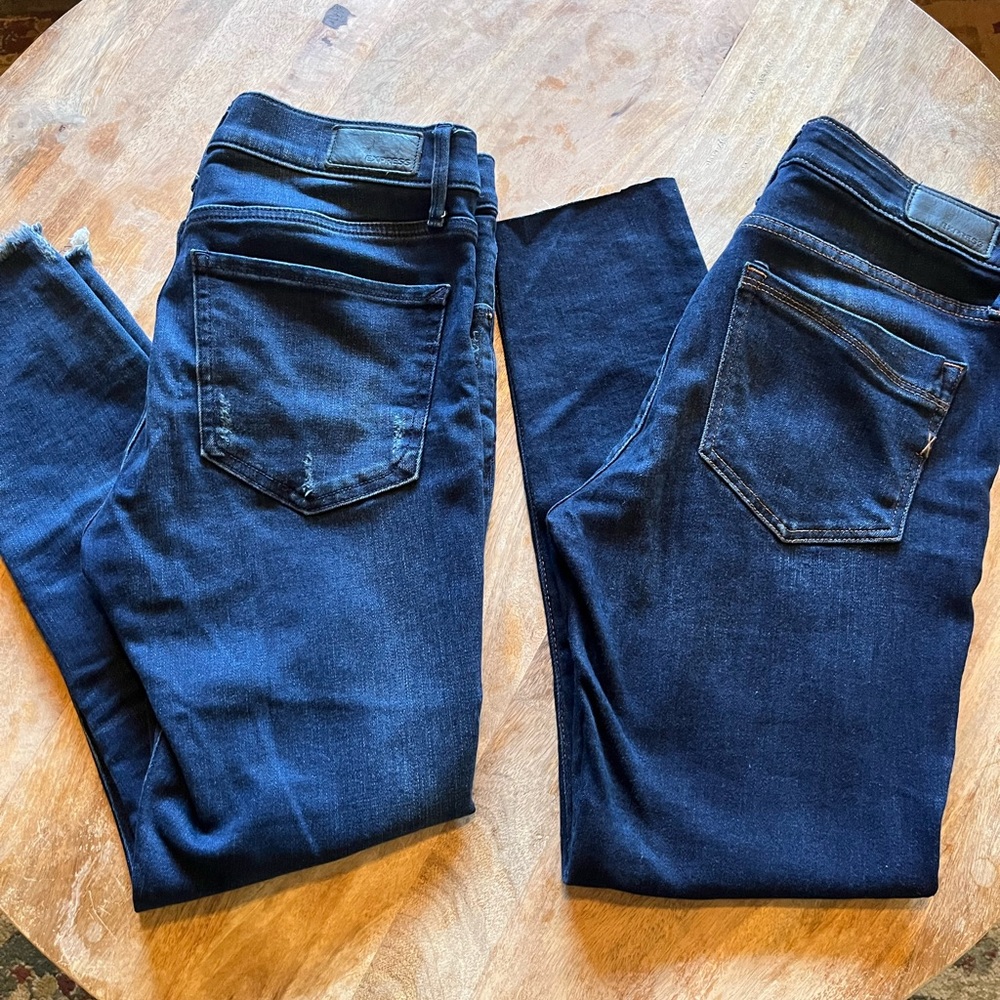 Express Skinny Ankle Jeans